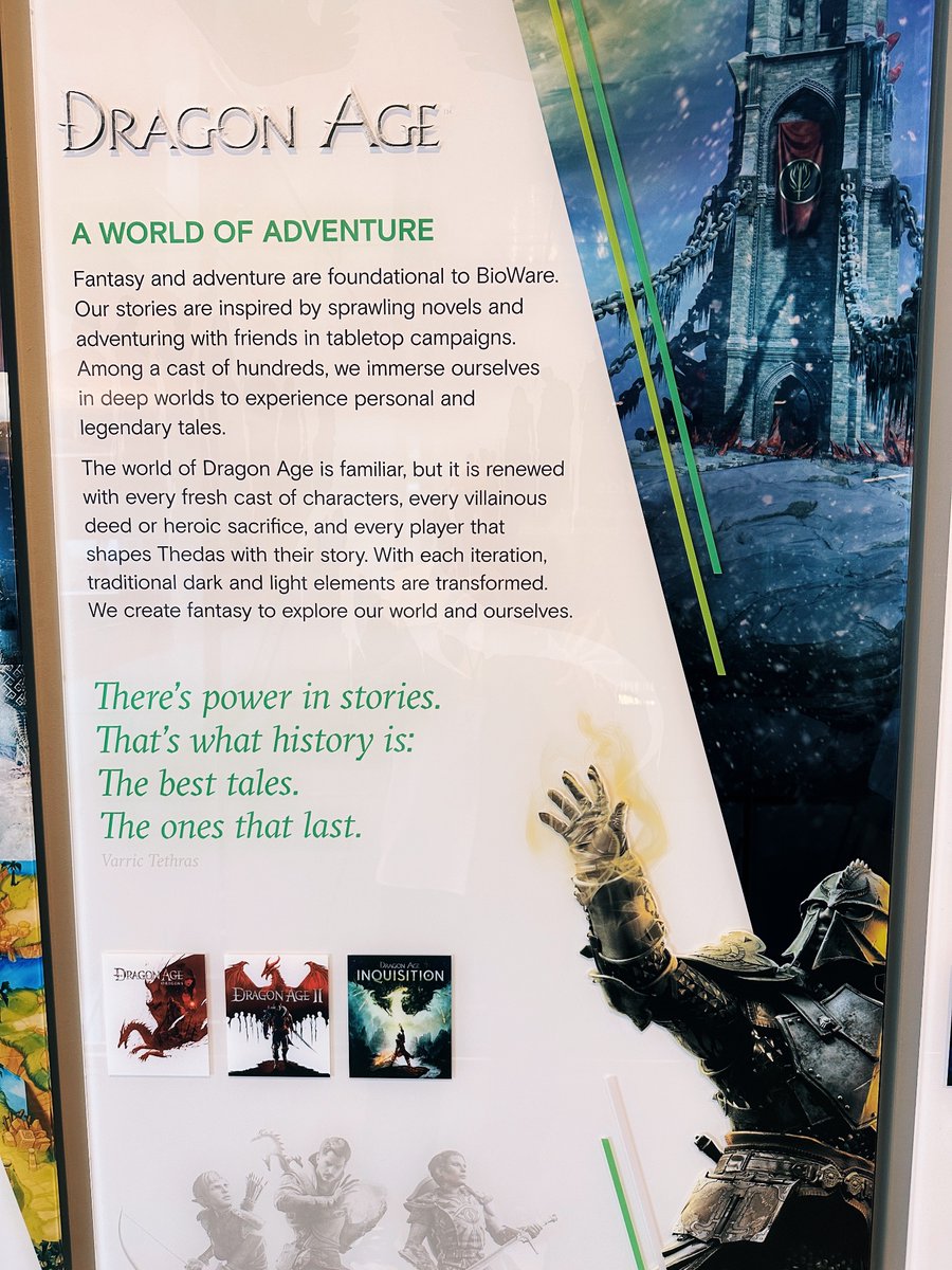 LeBlancWes's tweet photo. I visited BioWare for an exclusive in-depth look at Dragon Age: The Veilguard. 

It was admittedly barely a blip on my release radar – they hadn’t show much and it’s been 10 years since Inquisition! 

Now, however, I cannot wait for more. You can find out why very soon 🐉 ⬇️ https://t.co/SnocYUllHA