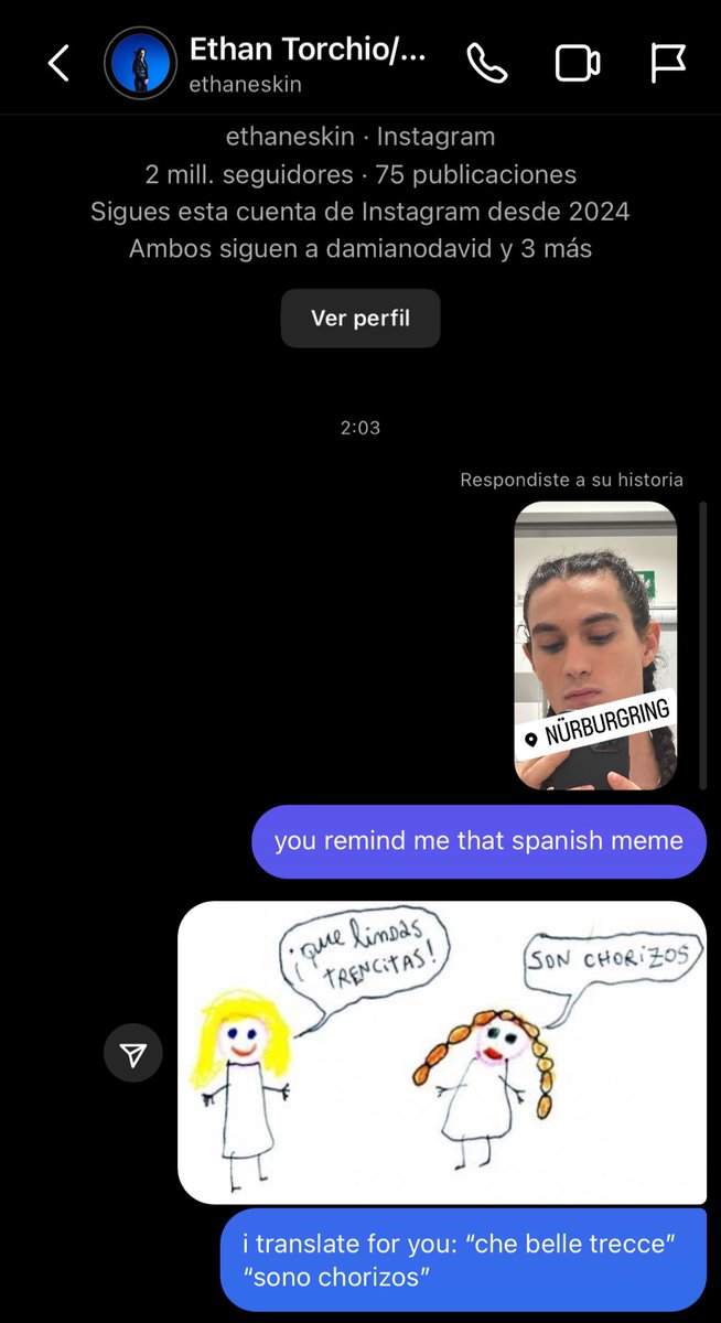 I HAD TO <a href="/ethantweetskin/">Ethan Torchio</a> !