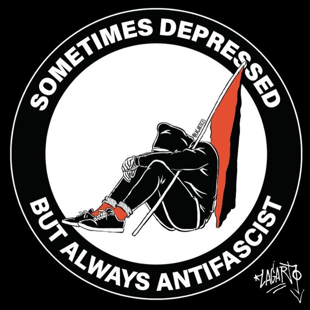 AdeleTellez's tweet photo. Soirée difficile. 
Mais retour au combat dès demain matin.
Branle-bas-de-combat.
On va pas se laisser fachiser sans rien faire.
Avec la CGT, avec une intersyndicale la plus large possible. Avec les associations, les partis de gauche. https://t.co/ZDa5yYrJOs