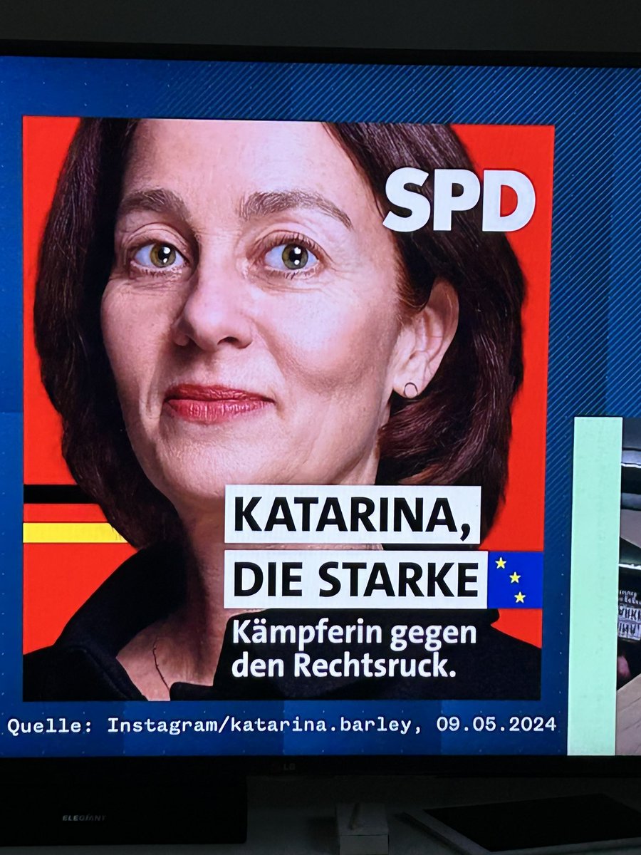 Wenn die Kampagne der <a href="/spdde/">SPD Parteivorstand 🇪🇺</a> mit solchen Motiven arbeitet, massiv verliert und <a href="/kevinkuehnert/">Kevin Kuehnert</a> in der ARD Wahlsendung zur Europawahl das Ganze noch schlimmer macht, als die Werbung eh schon ist. 💩