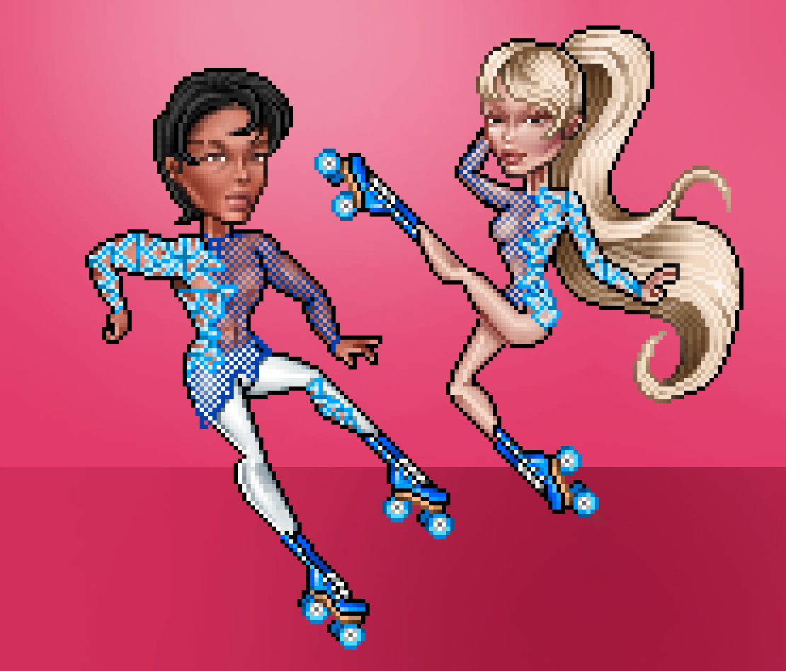 Participating in the <a href="/drooseph/">Ditzy 2.0</a> rollerblade launch campaign with @habkendal. ❤️‍🔥
