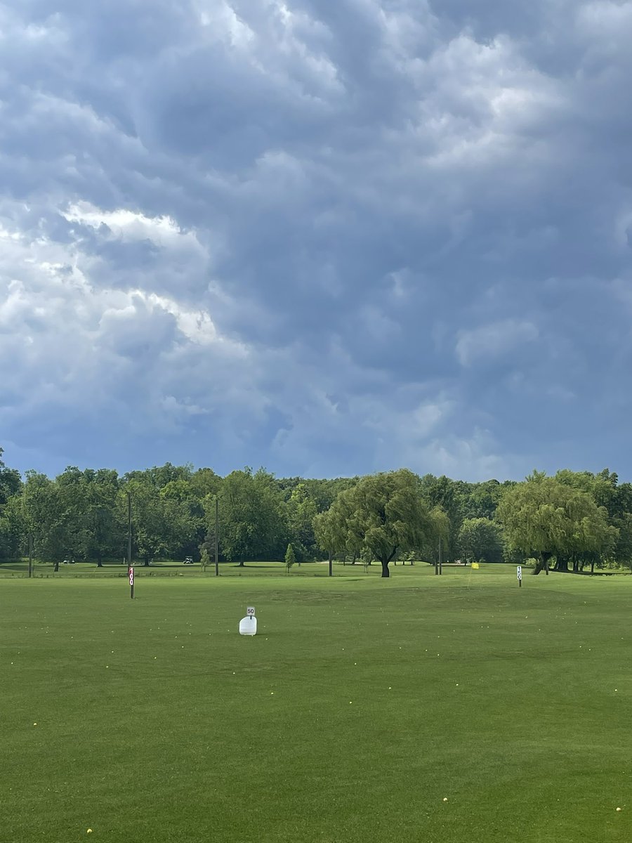 BrockGolfCourse's tweet photo. Heads up! Starting at 3pm on Sun, June 9, the range is temporarily closed due to flash storms and flooding, we’re not able to get the picker around without getting waterlogged.

We’ll post again once we open back up.

Wild weather, you guys! https://t.co/kgfCZeoOS8