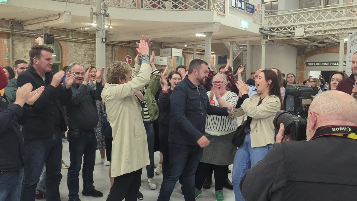 darragh_mor's tweet photo. Chuffed to bits and incredibly proud to be elected to represent my community of Dublin 8. 

A huge thank you to every single person who has trusted me with their vote. 

Massive thanks to Amy, friends, family, @labourdubsc members and lastly, @RebeccaMoy and @hannahmdeasy. https://t.co/SmaYLZjI2p