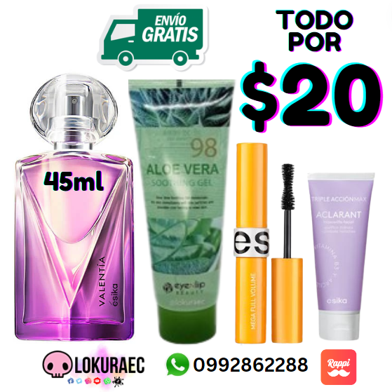 LokuraEC's tweet photo. https://t.co/9AQ3YWbRXG

Pedidos whatsapp 0992862288

https://t.co/GqYHOgqg4B

#LOKURAEC #ALMACENLOKURA #TIENDALOKURAEC #BYBEDA #ESIKA #LBEL #CYZONE #PERFUME #QUITO #ECUADOR https://t.co/TjpqR2kXEZ