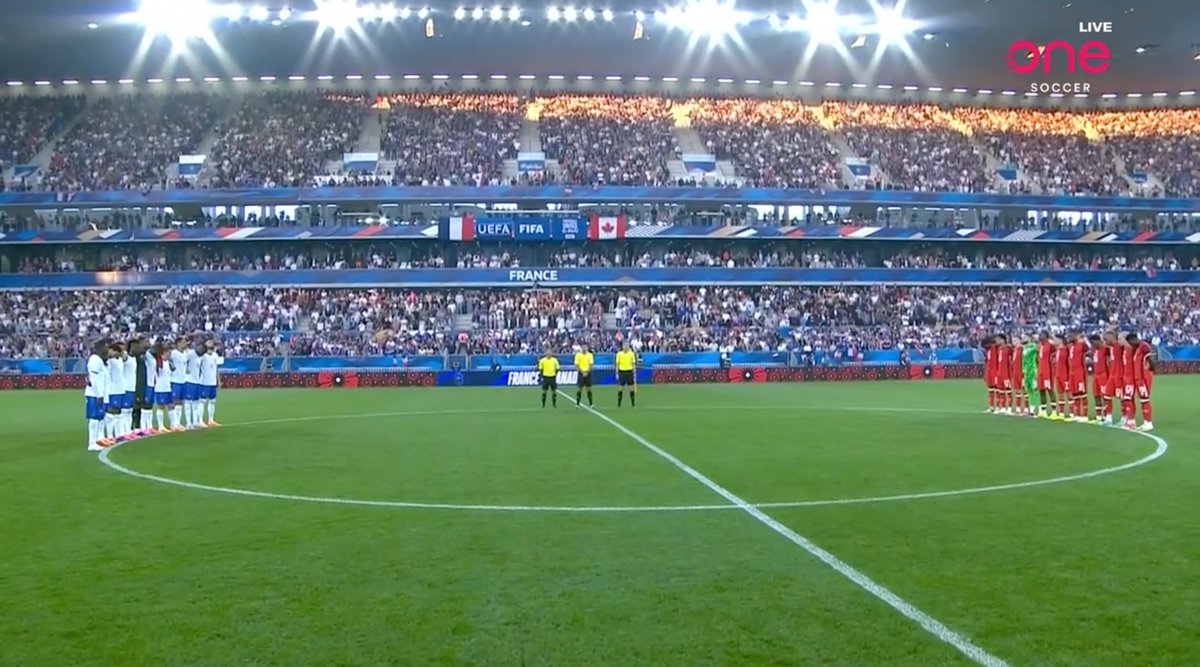 A moment of silence for both the #CanMNT and France as they remember the thousands lost on Canada's and allied forces' efforts on D-Day. 

June 6, 1944.