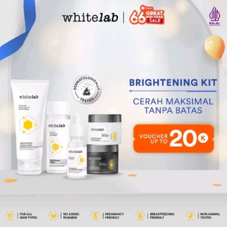 AntonPea5's tweet photo. Cek Whitelab 5pcs Brightening Paket Wajah - Facial Wash, Toner, Serum, with Day &amp; Night Cream Paket Skincare dengan harga Rp224.900. Dapatkan di Shopee sekarang! https://t.co/trE8DIKf32 https://t.co/IFBA07Pqdt
