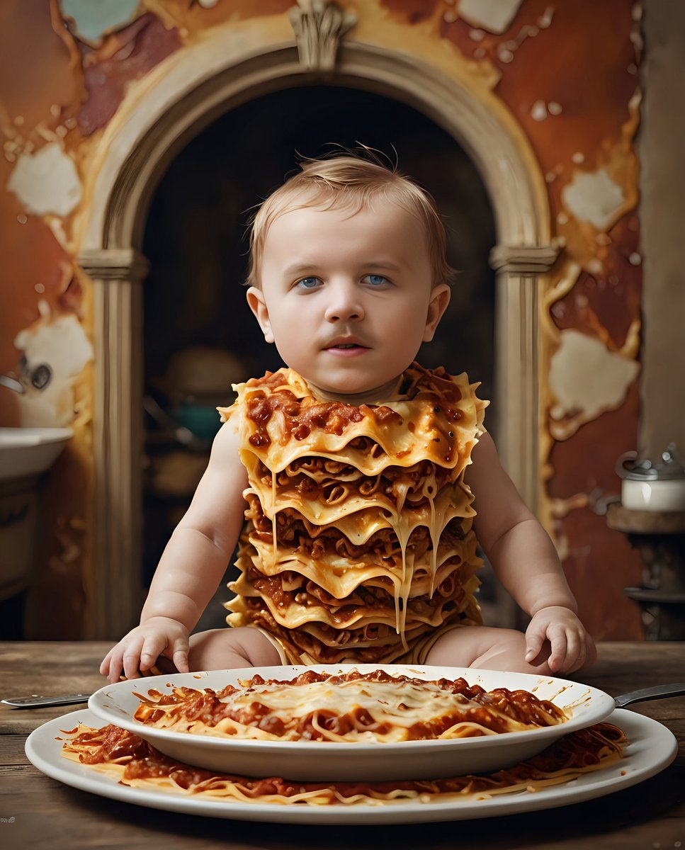 dyanUniverse's tweet photo. #babylasagna …sorry Marko 🤣 https://t.co/drs0YqqHJz