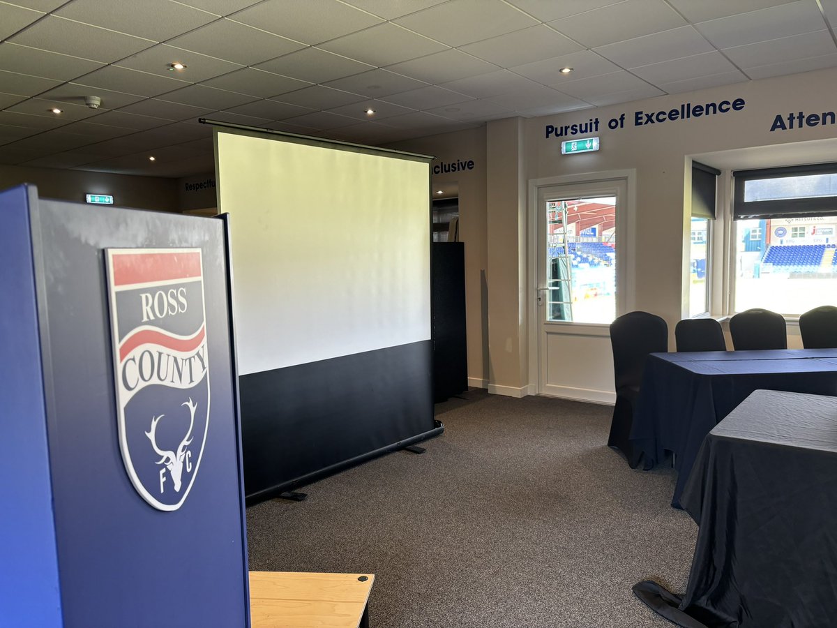 DuncChis's tweet photo. Time to reset and refresh at Ross County after a very busy 2023/24 season. 
Season tickets are selling exceptionally well, and we have an exciting kit launch and celebration with Macron happening very soon. Want to be a part of SPL football? Join us. #rcfc #staggies #county https://t.co/xT41Kf9cD8