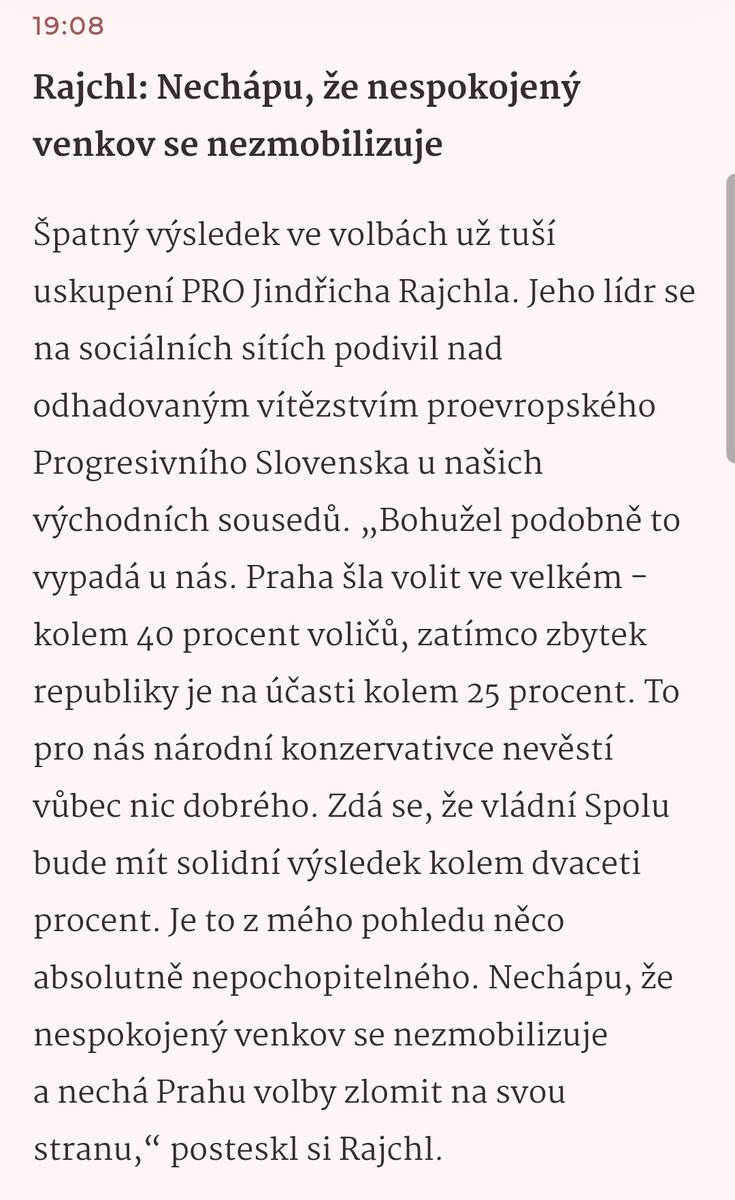 PPseja's tweet photo. Heinrich Rajchl pláče, že "venkov" nešel volit. Asi není na salónního nácka zvědavý 😁 https://t.co/o8l6A9ftX3