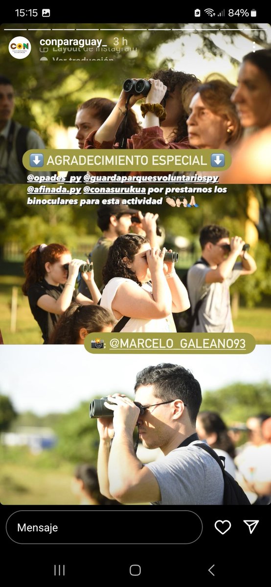con_paraguay's tweet photo. El CON promueve actividades de observación  de aves. Gracias a los guías Oscar Rodriguez, Sergio Rios,  Oscar Bordón y Nando Beconi. Vimos un promedio de 30 especies en cada recorrido. Gracias @opades_py y @GVparaguay @afinada @conasurukua https://t.co/xx04aMlesC