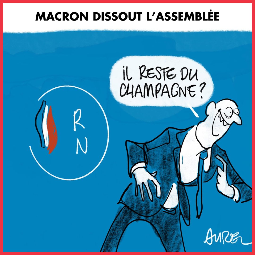 canardenchaine's tweet photo. ✏️ Vu par Aurel (@coolstand)
#canardelections #Europeennes2024 https://t.co/4SZhUHqHKU