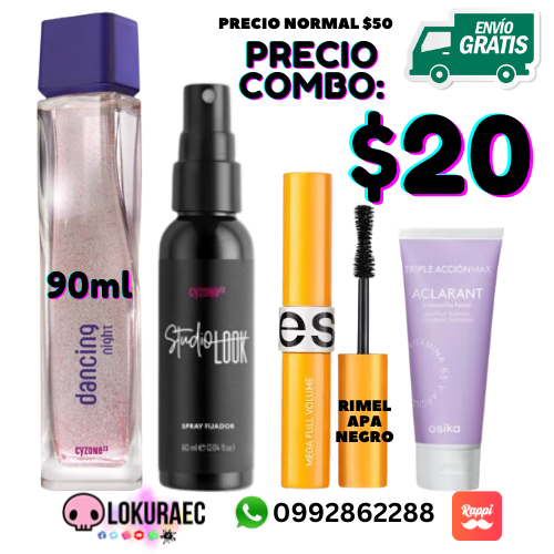 LokuraEC's tweet photo. https://t.co/9AQ3YWbRXG

Pedidos whatsapp 0992862288

https://t.co/GqYHOgqg4B

#LOKURAEC #ALMACENLOKURA #TIENDALOKURAEC #BYBEDA #ESIKA #LBEL #CYZONE #PERFUME #QUITO #ECUADOR #PERFUME #DANCINGNIGHT #MUJER https://t.co/PaQxtuIZEA