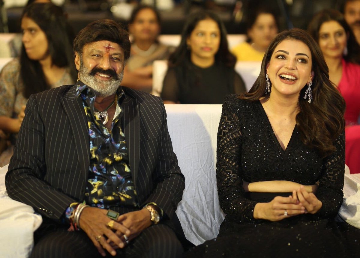 MsKajalAggarwal's tweet photo. Happy Birthday to the 𝐆𝐎𝐃 𝐎𝐅 𝐌𝐀𝐒𝐒𝐄𝐒 and the sweetest #NandamuriBalakrishna Garu.

It's an absolute honour to know the gem of a person you are ✨

Wishing you the best of health, happiness and success! https://t.co/e2R6aFtNl9
