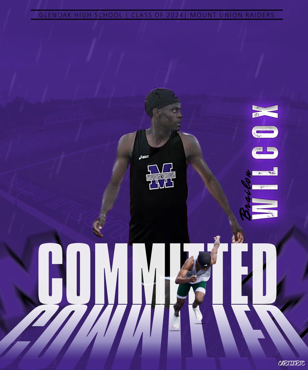 Brailon Wilcox (@brailon_wilcox) on Twitter photo Very Excited To Announce That I Am Continuing My Athletic And Academic Career At The University Of Mount Union.<a href="/UMUTFXC/">Mount Union T&F</a> <a href="/coach_garciaGO/">Scott Garcia</a> <a href="/mountunion/">Univ. of Mount Union</a> <a href="/mpopovichREP/">Mike Popovich</a> <a href="/glenoakboysxc/">GlenOak Distance</a> Very Excited To Announce That I Am Continuing My Athletic And Academic Career At The University Of Mount Union.<a href="/UMUTFXC/">Mount Union T&F</a> <a href="/coach_garciaGO/">Scott Garcia</a> <a href="/mountunion/">Univ. of Mount Union</a> <a href="/mpopovichREP/">Mike Popovich</a> <a href="/glenoakboysxc/">GlenOak Distance</a>