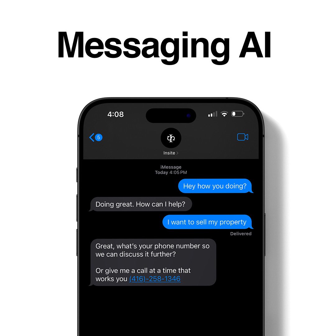 official_insite's tweet photo. Get clients pre-qualified and booked for calls without having to touch your phone. 

Revolutionize communications with clientele⚡️ https://t.co/pMxGJ0xsns