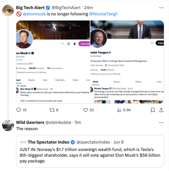 Dauer 🤣
Spent på om mr. Tangen sender noen flere flørtete smser for å redde inn igjen middagen