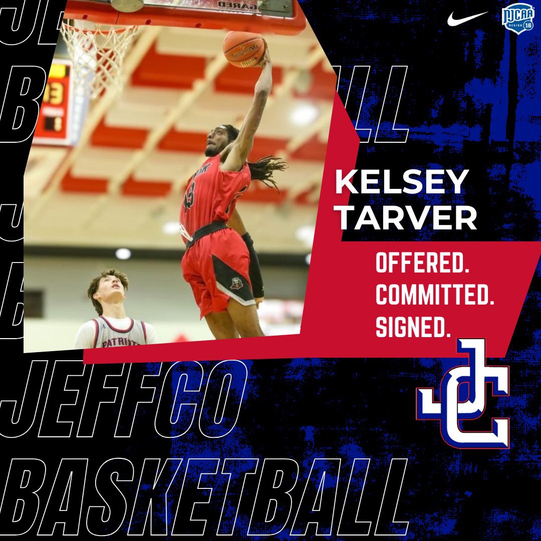 Next up we have 6'7 Forward transfer from North Arkansas College. Originally from Chicago, IL- Kelsey Tarver #️⃣1️⃣3️⃣

Let’s welcome Kelsey to the Jeffco Family!! #VM🏀