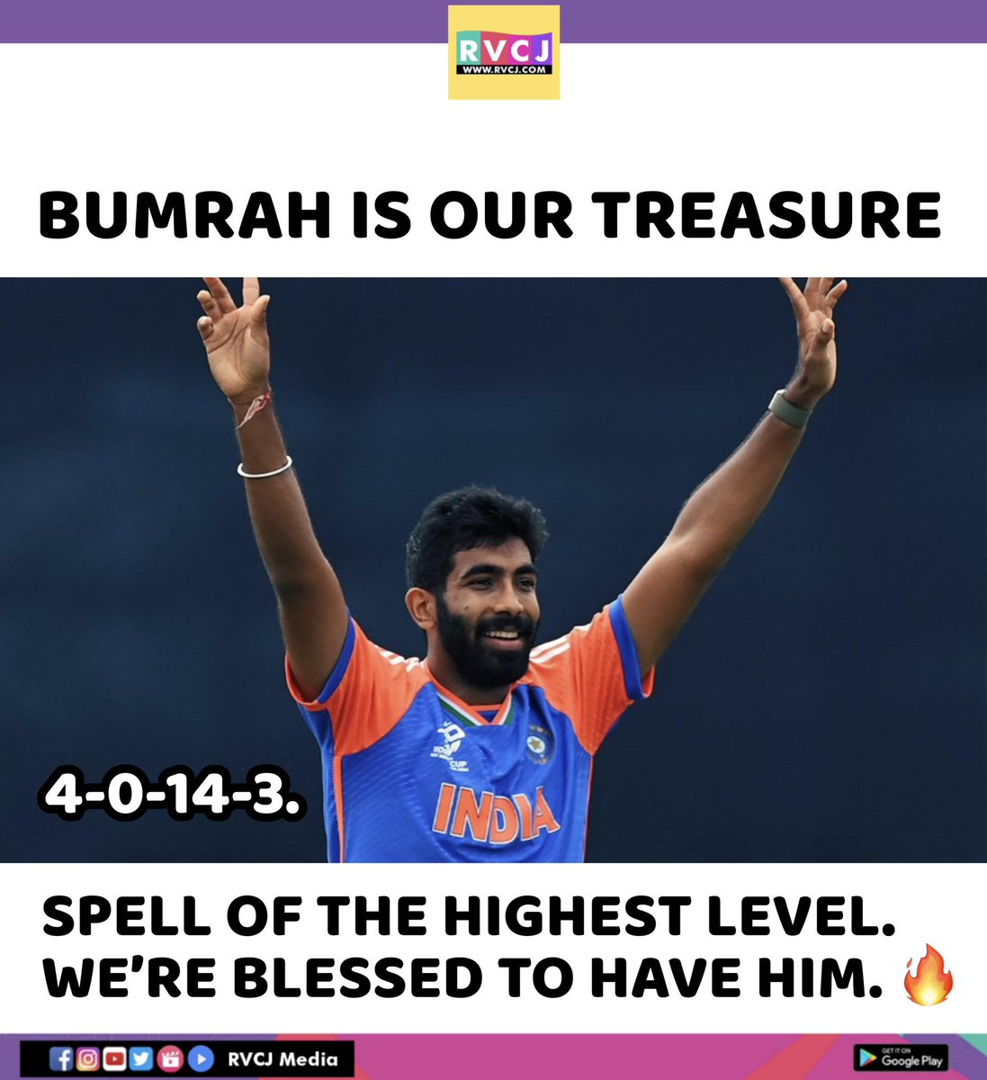 RVCJ_FB's tweet photo. That's Boom-Boom Bumrah For You 🐐🔥🫡 https://t.co/AsA7baTr9B