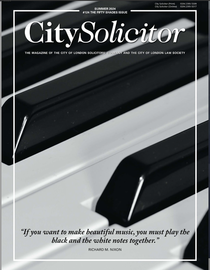 Out now - the Summer 2024 "Fifty Shades" Edition of CitySolicitor Magazine.  Available to read online at citysolicitormagazine.com
