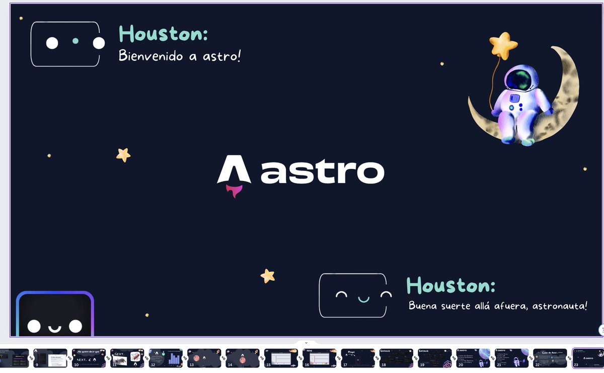 Fernando_Her85's tweet photo. Tenía rato de no estar tan emocionado por crear contenido sobre una tecnología!

Estoy empezando a preparar los materiales y estructura de un curso completo sobre Astro @astrodotbuild 

Astro se está convirtiendo en una de mis tecnologías favoritas!