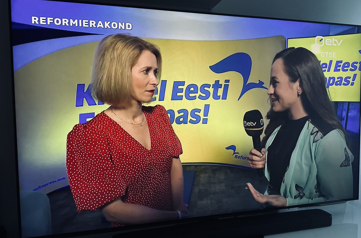x_konto's tweet photo. Mida ma nägin? Suvereporteri aasta intervjuu peaministriga? https://t.co/ZM2Pqrdabq