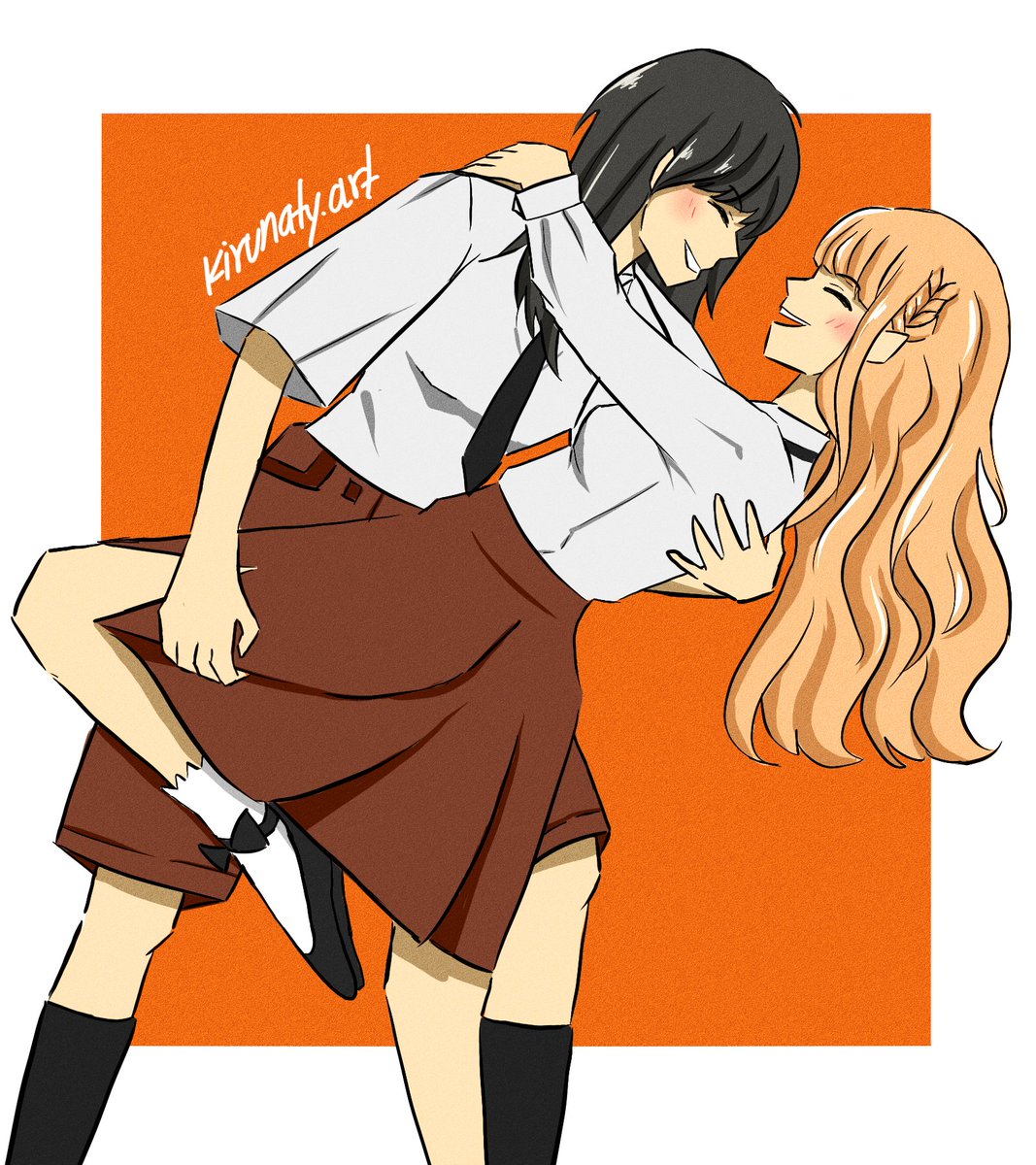 Kirunaty_art's tweet photo. Sung Jing and Qiu Tong from Tamen di gushi, my favorite manhwa and gl🌈✨❤️
#Tamendigushi #gl #drawpride https://t.co/as959ehDlu