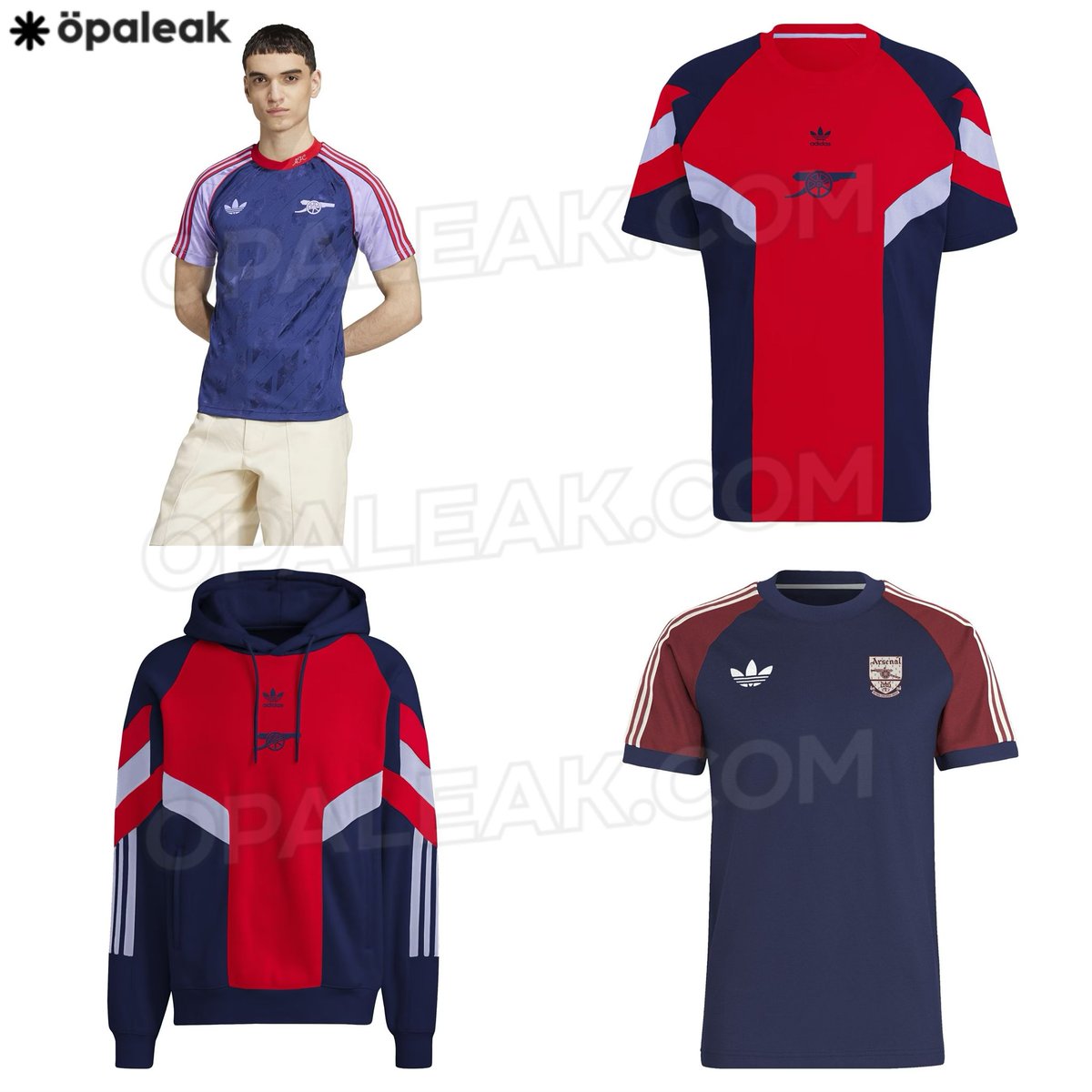 opaleak's tweet photo. EXCLUSIVE 😱💣 : First ever pictures of Arsenal x Adidas Retro Collection Leaked!

More to come, stay tuned ✨