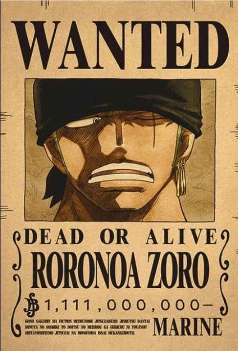 lostszoro's tweet photo. “wanted” YEAH by me https://t.co/CInz6yTAP5