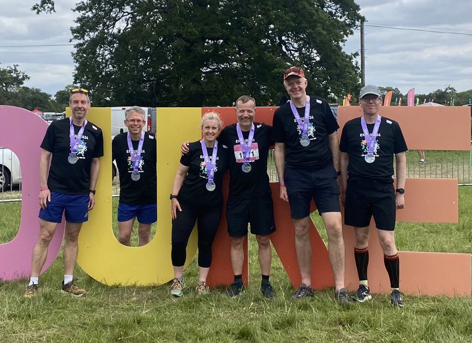 davink5's tweet photo. Over and out from #endure24
248km run by the fabulous ‘I wish I could walk, yet again’ team! 
#tiredlegs https://t.co/6G1rg9BqRR