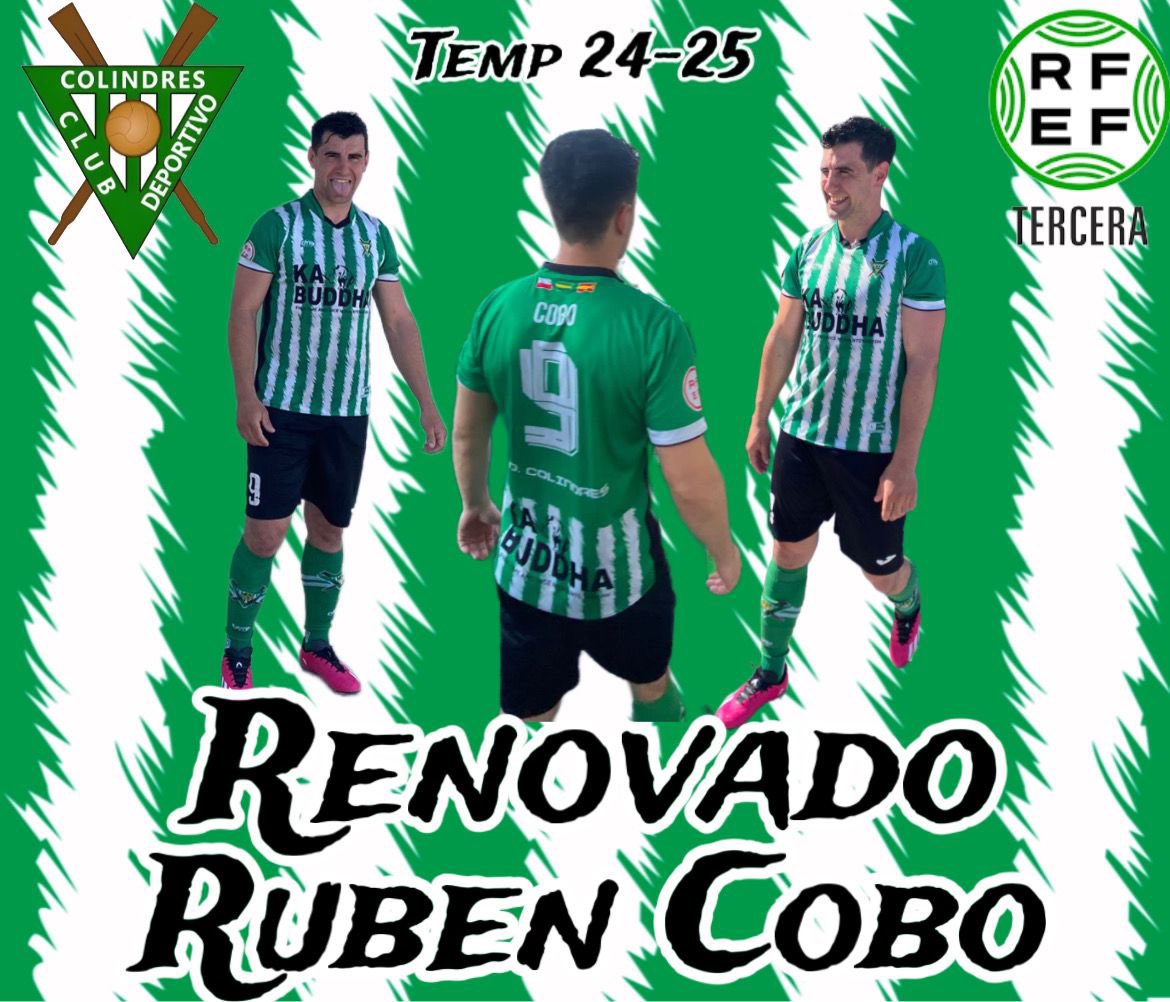 📣RENOVACIÓN!!✍🏻

Rubén Cobo confía en el proyecto del club y renueva su compromiso!🐂🐂

Goles asegurados en los campos del Carmen sin olvidarnos de todo el trabajo que nos da partido tras partido!💪🏻🧨

Mucha suerte!💚🤍