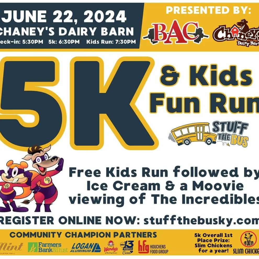 Bg262's tweet photo. ๐2016 Inaugural First Place Male and Female Champions๐ of @StuffTheBusSOKY 5k , @dbo83 & Bonita Dearbone! Who will earn the title of the 8th annual STB 5k?
Register here to toe the Start Line on June 22๐ https://t.co/3Ds6KfNqrz
#bg262 #stbky #BeIncredible #glimmergallop https://t.co/IMagxz5kMB