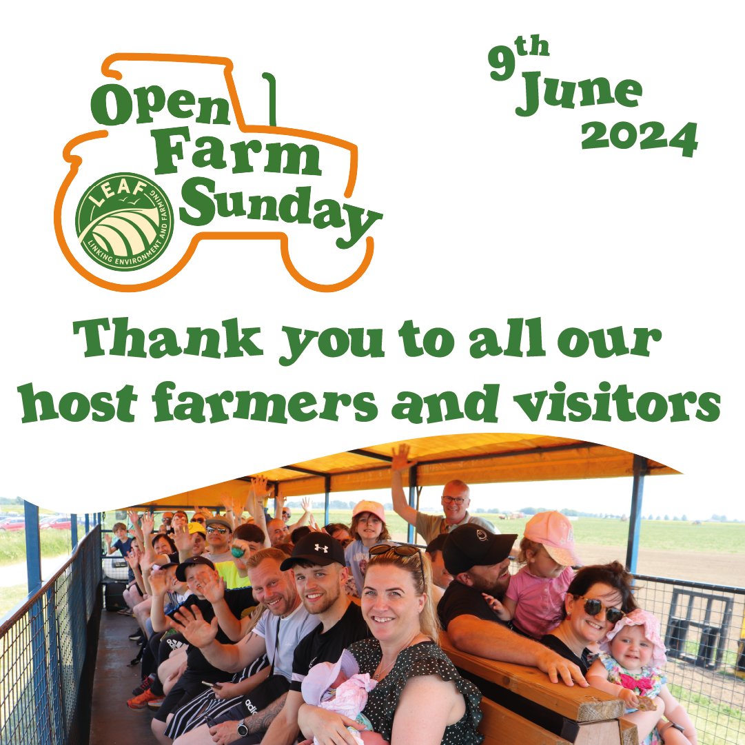 What a brilliant day!
THANK YOU to everyone involved in Open Farm Sunday 2023.
🚜 Farmers, for showcasing British farming and engaging and inspiring visitors.
😎 Visitors, for all your amazing questions and for supporting British farming.
#FarmingWithNature #OFS24