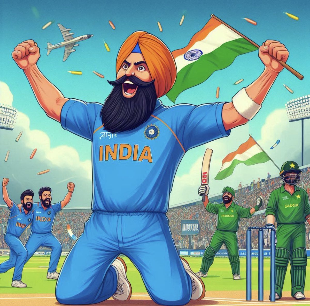 SinghSwaiman's tweet photo. What a game. Congratulations Team #india https://t.co/Qe0TyKlPsm