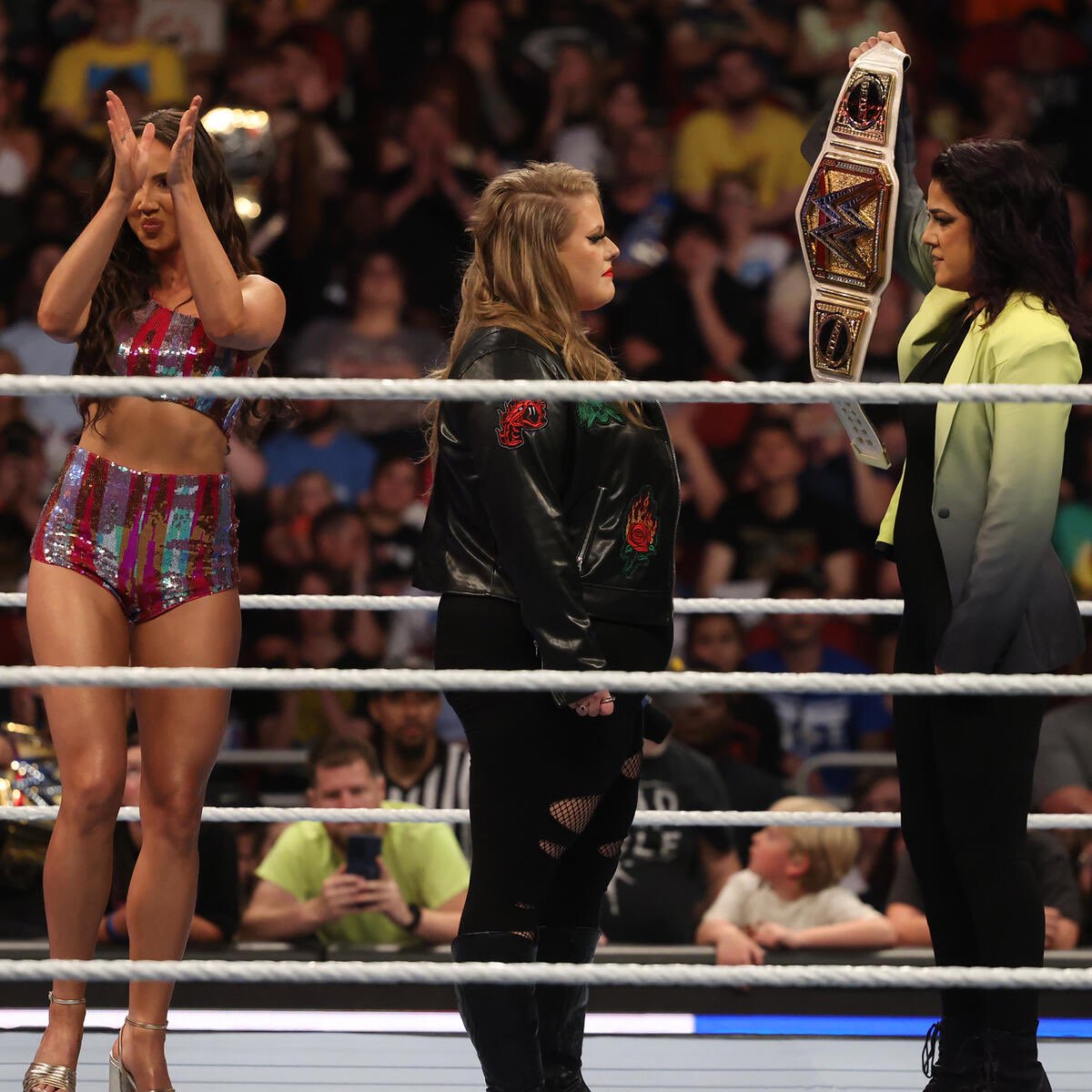 Piper is going to be your new champion! She’s going to be a bigger star than you’ll ever be!

#SmackDown