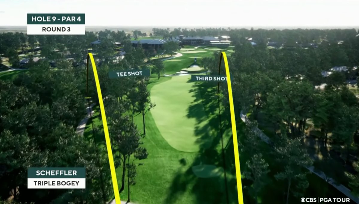 NoLayingUp's tweet photo. Me, two holes after "finding something" with driver. https://t.co/xm36h2nmcx