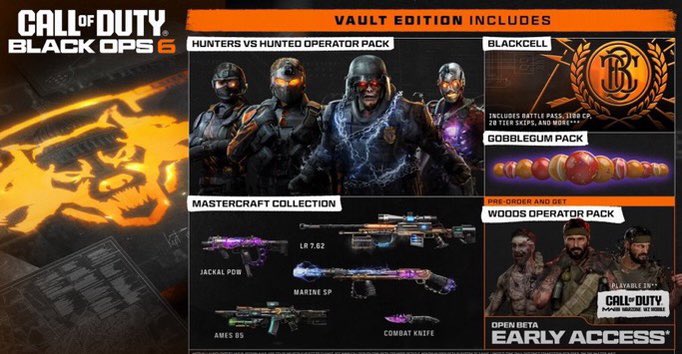 GIVING AWAY A #BlackOps6  Vault Edition!!
RT/LIKE/FOLLOW to enter!

Will reply in this tweet with the winner! #BO6