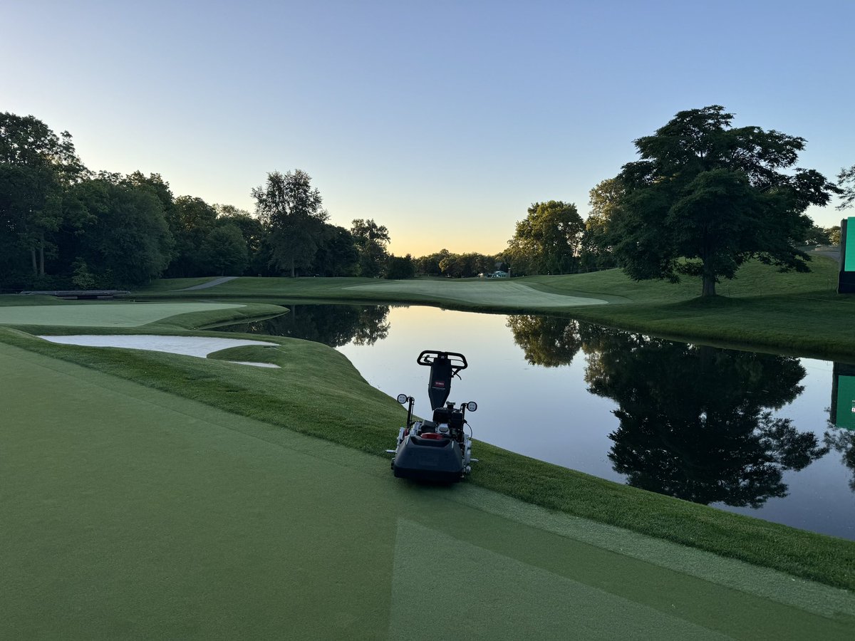I’m thankful to have had the opportunity to spend the last week with <a href="/chadmark614/">Chad Mark</a> and his staff at Muirfield Village for the <a href="/MemorialGolf/">the Memorial</a>. The operation and golf course was outstanding! It was a great week of work, as well as, networking with other industry professionals.