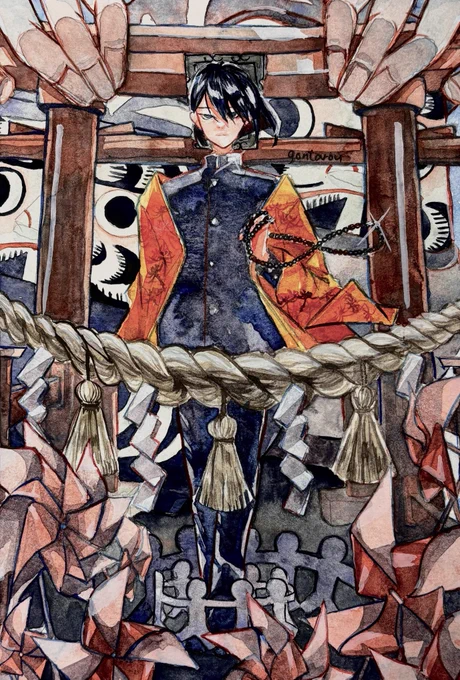 #みんなの傑作を集めたSNS展示会今年描いたやつだとこの辺どうですか!! 