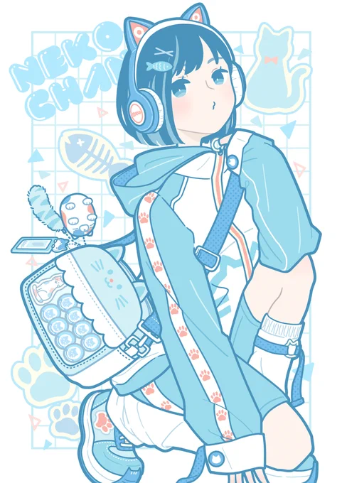 ねこコーデ 