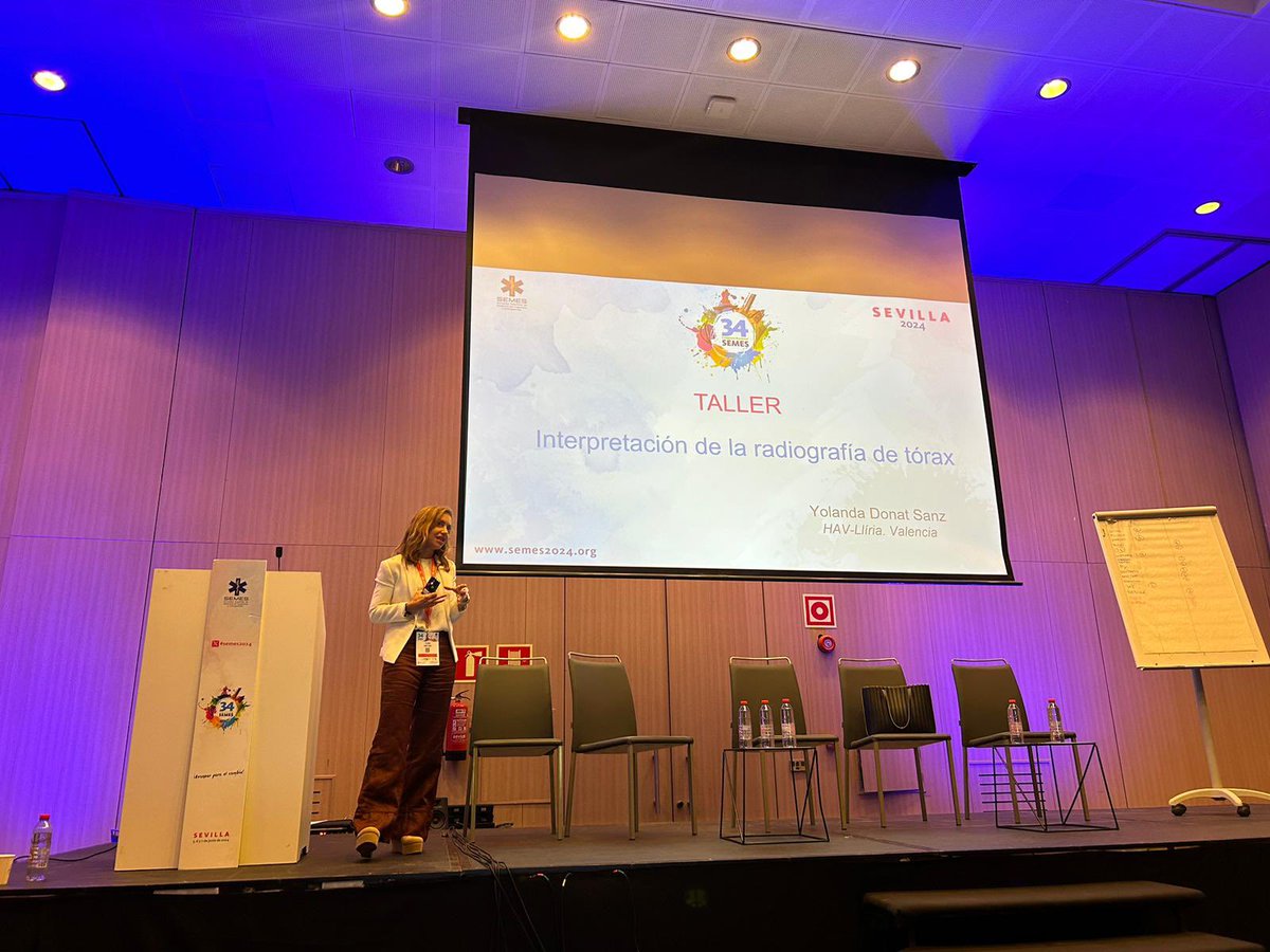 Muchas gracias a  #SEMES2024 y en especial a <a href="/pascualpinera/">P Piñera Salmeron</a> por haber confiado en mi para impartir el taller de Radiografía simple de Tórax y a M Begoña Mora Ordóñez por sus consejos. Espero que fuera del agrado de todos los asistentes y sobre todo muy instructivo.