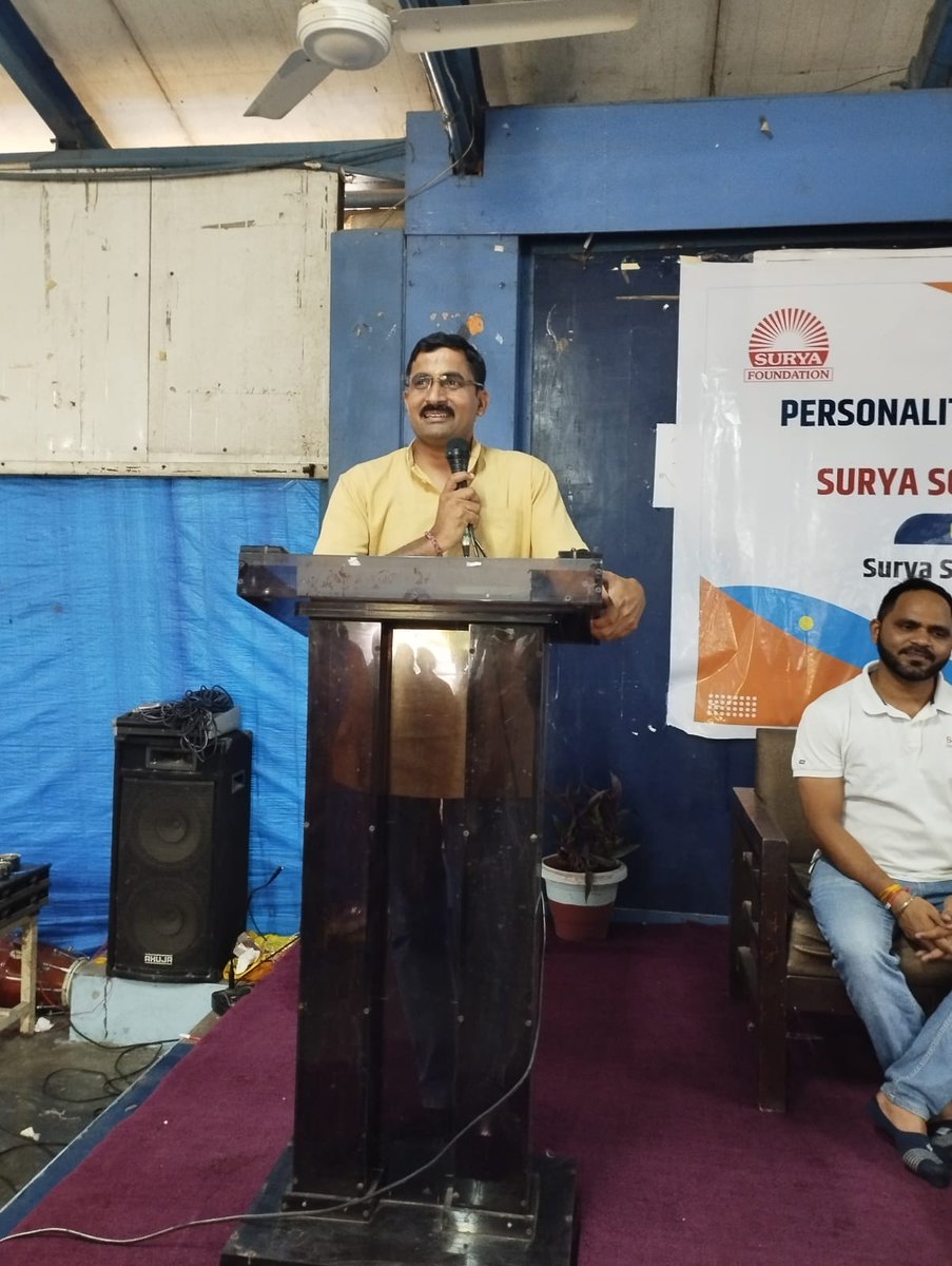 suryafnd's tweet image. #PDC2024
#SuryaSadhnaSthali 
सूर्या साधना स्थली झिंझौली में आज से 15 दिन तक चलने वाले एडवांस व्यक्तित्व विकास शिविर का उद्घाटन हुआ।
इस शिविर में पूर्व वर्षों के व्यक्तित्व विकास शिविरों में से चयनित शिविरार्थी तथा सूर्या स्कॉलरशिप स्कीम के तहत चयनित शिविरार्थी भाग ले रहे हैं।