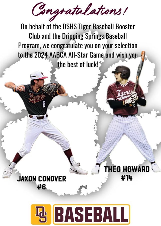 dstigerbaseball's tweet photo. Good luck today! https://t.co/RX6A9vkbXQ