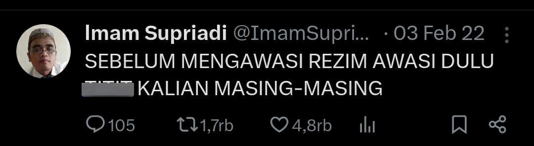 takut bgt disuruh awasi...