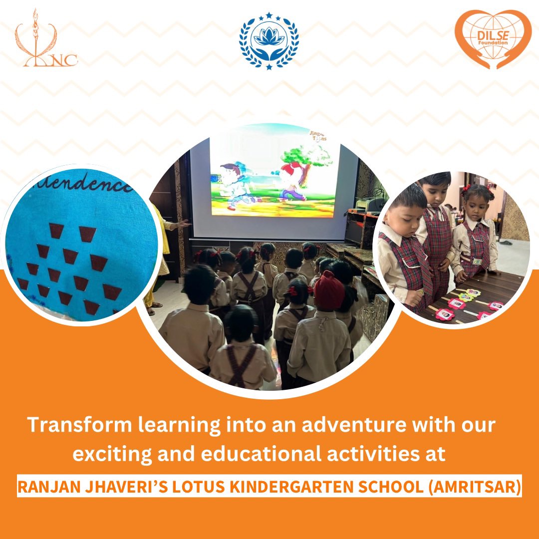dilseorg's tweet photo. Kids Enjoying the Adventure of Learning at Ranjan Jhaveri’s Lotus Kindergarten School (Amritsar)

#LearningAdventure #FunEducation #LotusKindergarten #ranjanjhaverislotuskindergartenschool #KidsLearning #AmritsarSchools #JoyfulLearning #EducationalFun #KidsInAmritsar #SchoolLife https://t.co/scxlN78xHY