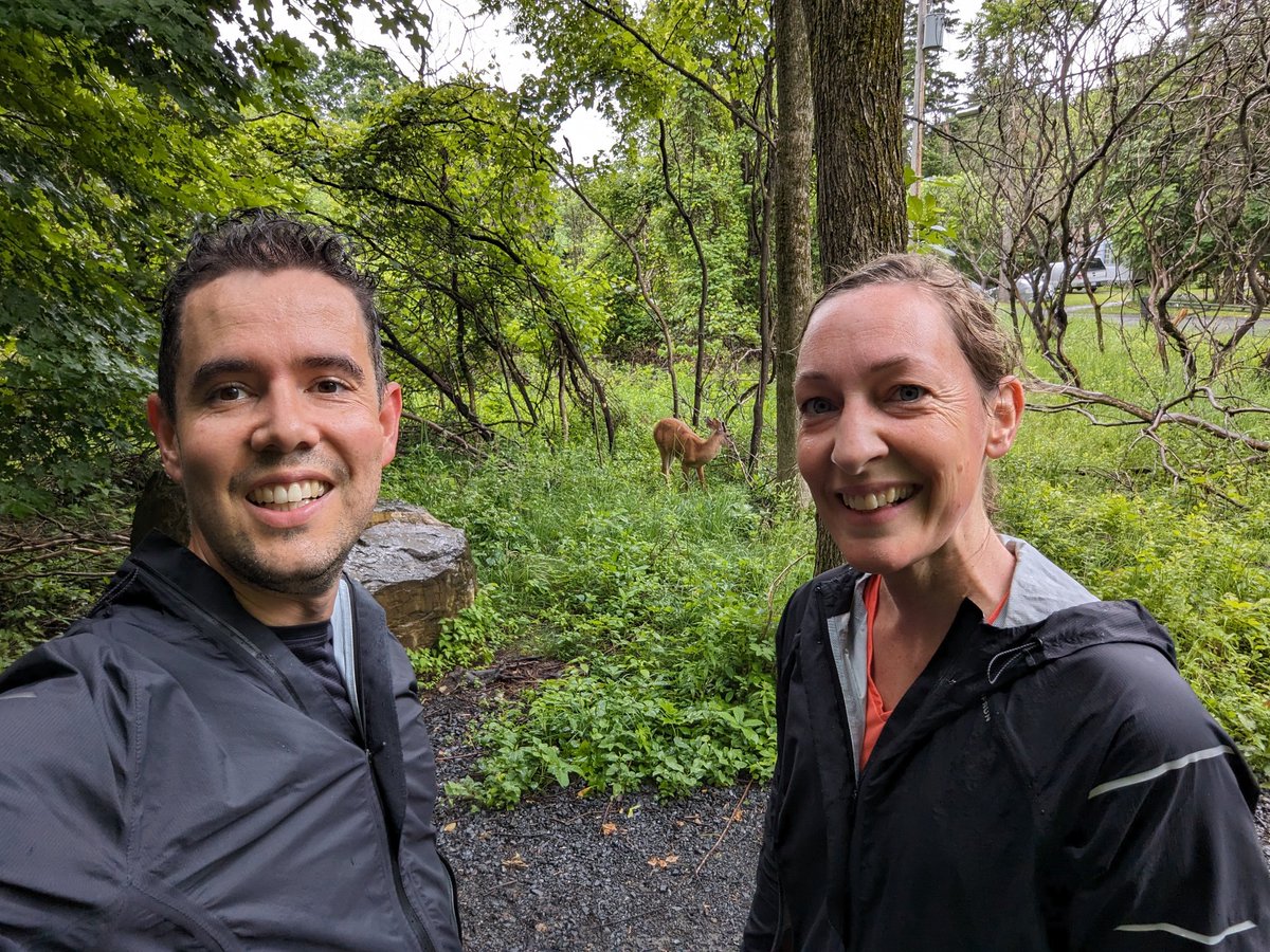 I had a blast jogging in a national park 💪