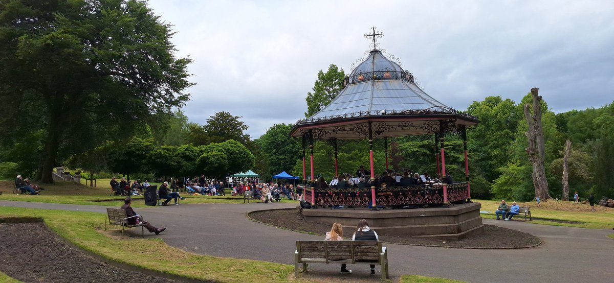 tredegarwales's tweet photo. Week 3 of 10 @TredegarCouncil Bands in the park event at @BedwelltyHouse is the @CrossKeysBand.

Pics: @ashleym82

#Tredegar #TredegarWales https://t.co/g0vNVFRiHK