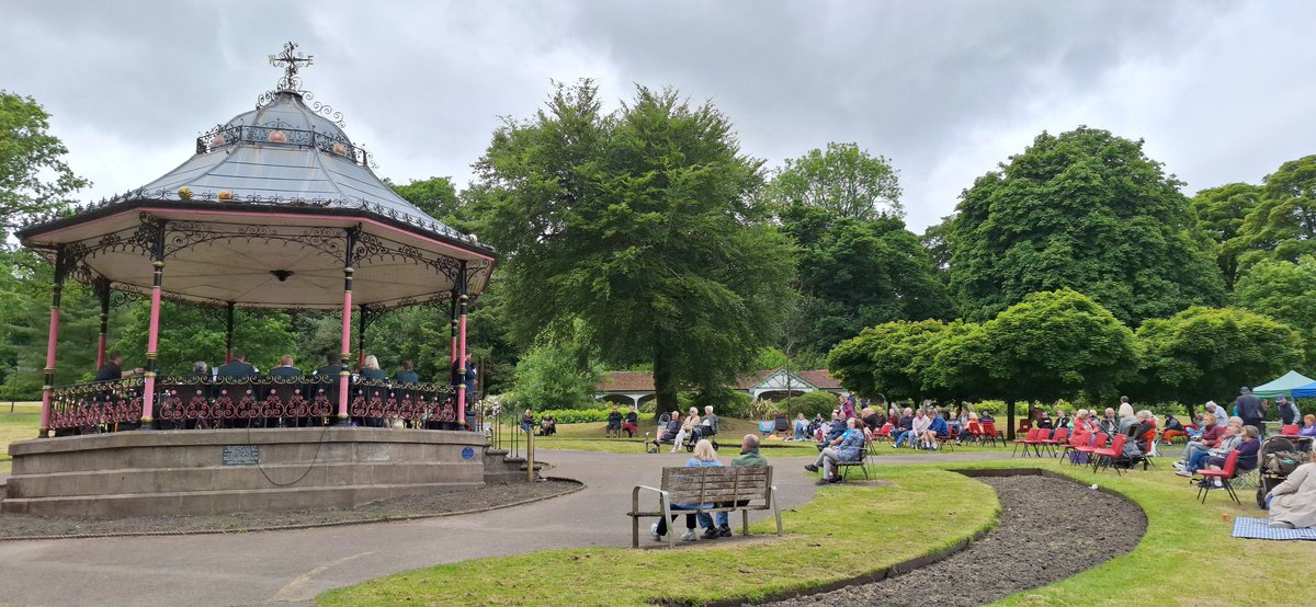 tredegarwales's tweet photo. Week 3 of 10 @TredegarCouncil Bands in the park event at @BedwelltyHouse is the @CrossKeysBand.

Pics: @ashleym82

#Tredegar #TredegarWales https://t.co/g0vNVFRiHK