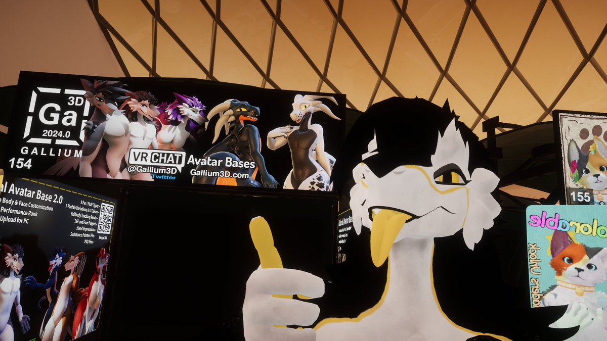 At da <a href="/Gallium3D/">Gallium3D</a> Booth at da Furality market awesome dood