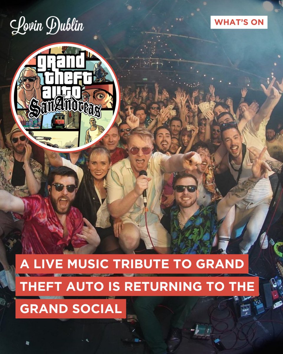 LovinDublin's tweet photo. The show will include all the best hits from Flash FM, V-Rock, Emotion, Fever and Wave performed by a 9 piece band🤘⁠
⁠
The event is running on the 22nd of June in the Grand Social https://t.co/LyjMacaOIN