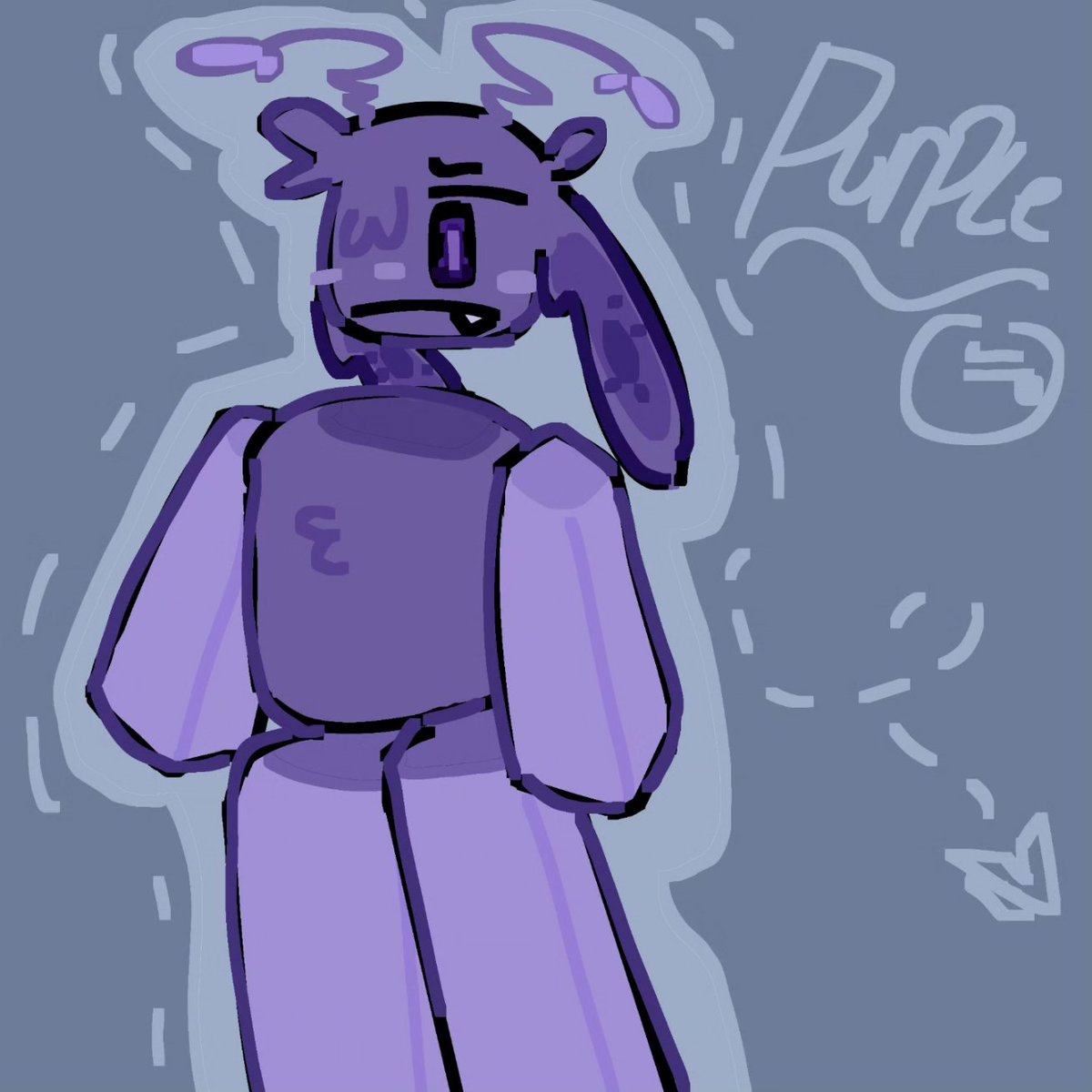 hasnayati23992's tweet image. It's them again!!! 💜💚
. 
#RobloxCharacter #CharacterPersonalityBasedOfLIMEandPURPLEfromRodamrix